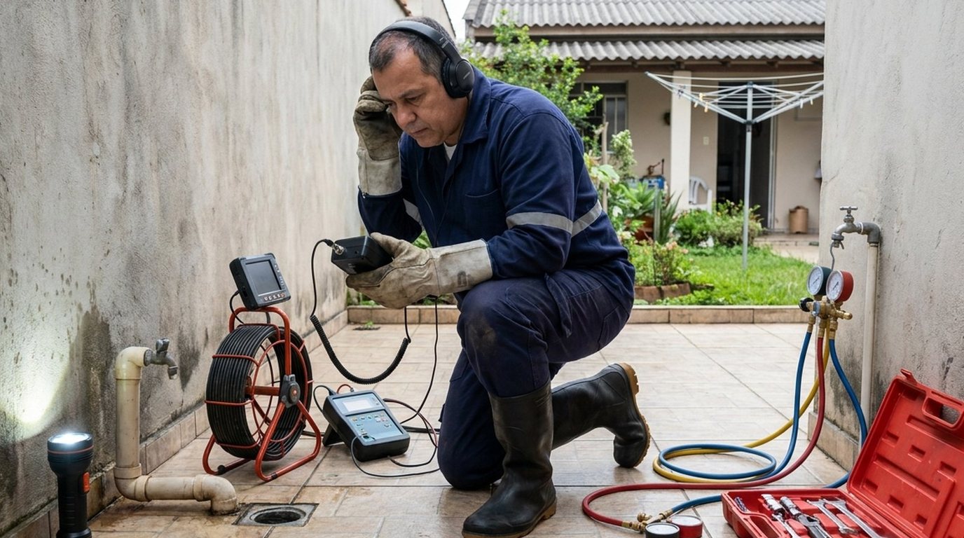 Caça infiltração com equipamento em Belo Horizonte-MG